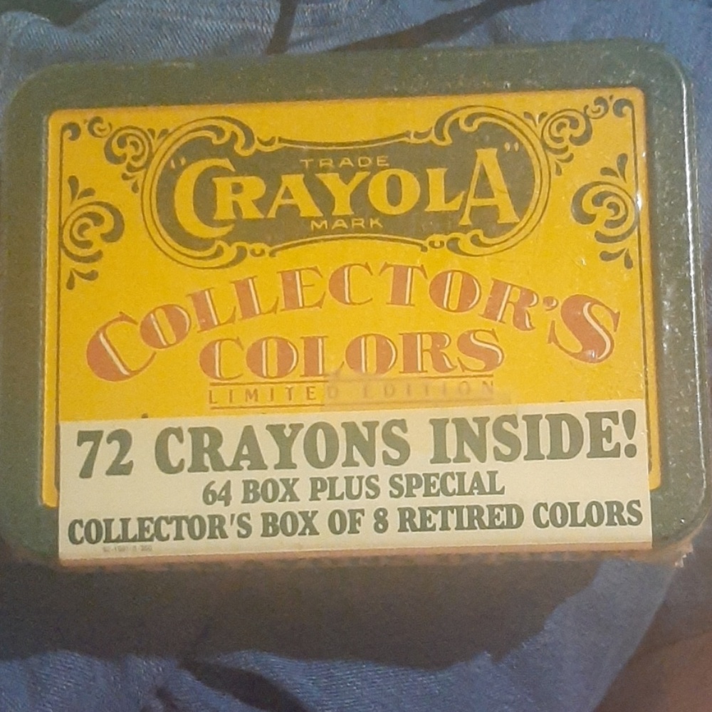 Vintage limited collectors edition 1990 crayola